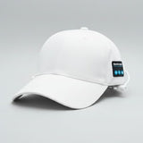 BLUETOOTH MUSIC HAT WITH BUILT-IN WIRELESS HEADPHONES | ADJUSTABLE BASEBALL CAP | USB RECHARGEABLE