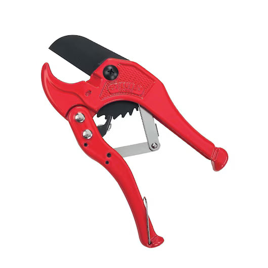 RATCHETING ACTION PIPE CUTTER FOR PVC AND PLASTIC PIPES 42MM- 14?442
