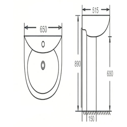 OCE-ZT-199 – PEDESTAL BASIN