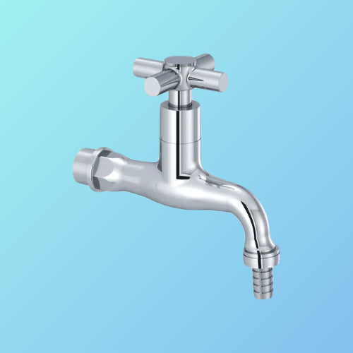 PREMIER X BIBCOCK DN15 WITH METAL HANDLE & HOSE UNION | RAK34002