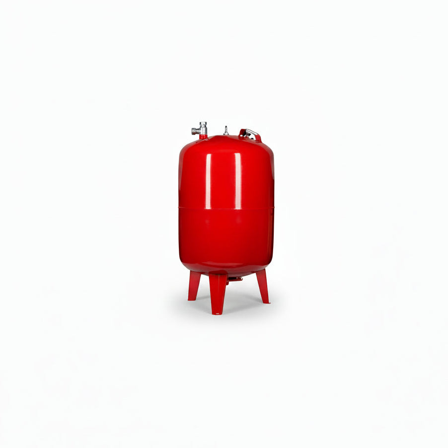 Pressure tank on a white background