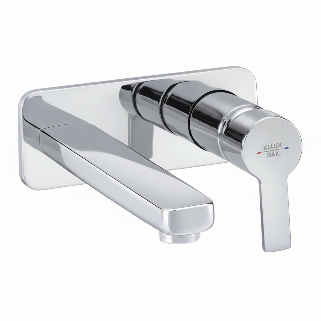 passion wall mounted concealed basin mixer