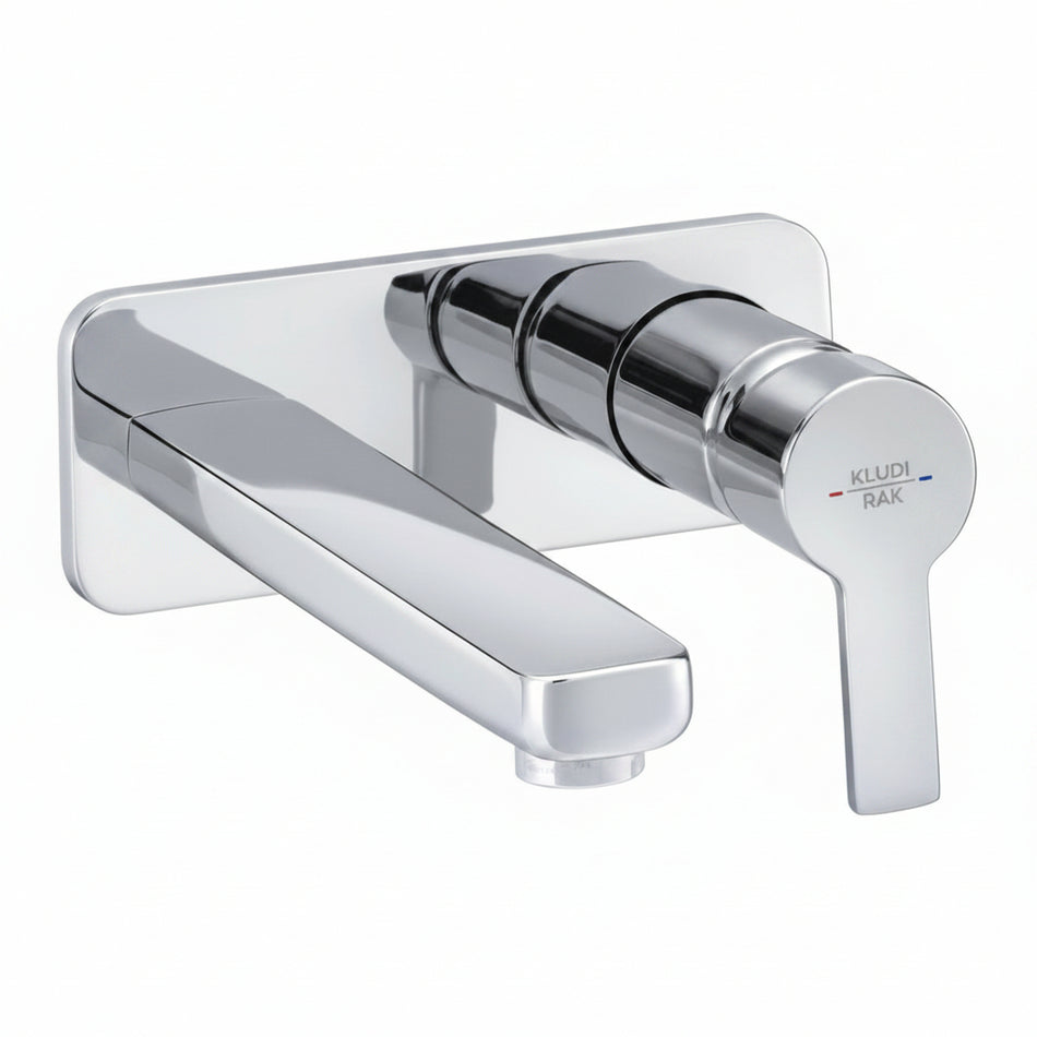 passion wall mounted concealed basin mixer