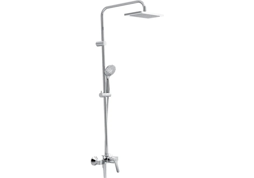 SINGLE LEVER SHOWER MIXER WITH DUAL SHOWER SYSTEM – CHROME | RAK18032