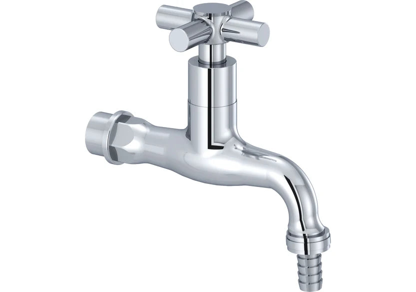PREMIER X BIBCOCK DN15 WITH METAL HANDLE & HOSE UNION | RAK34002