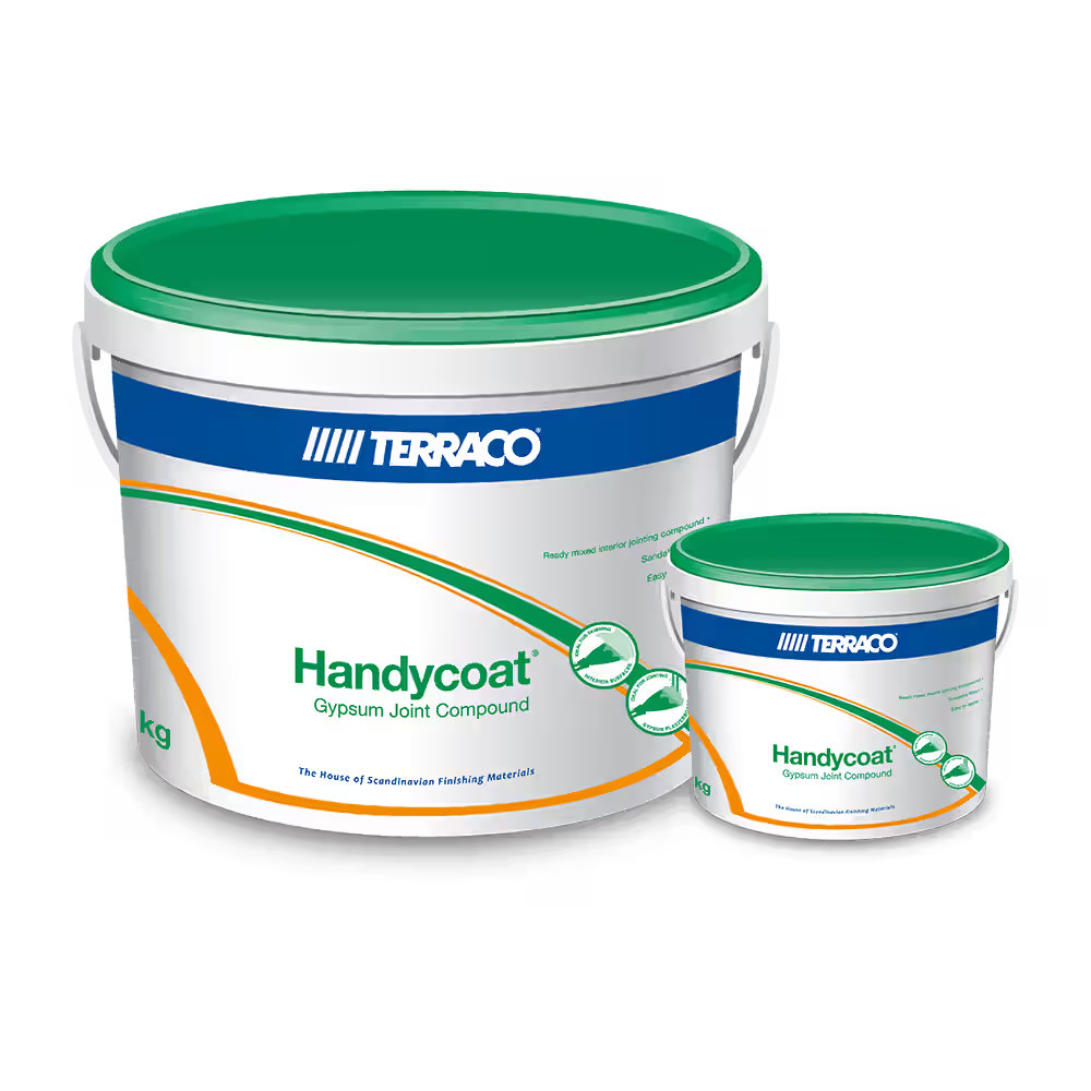 Two Terraco Handycoat containers on a white background