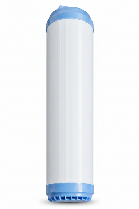 White cylindrical filter