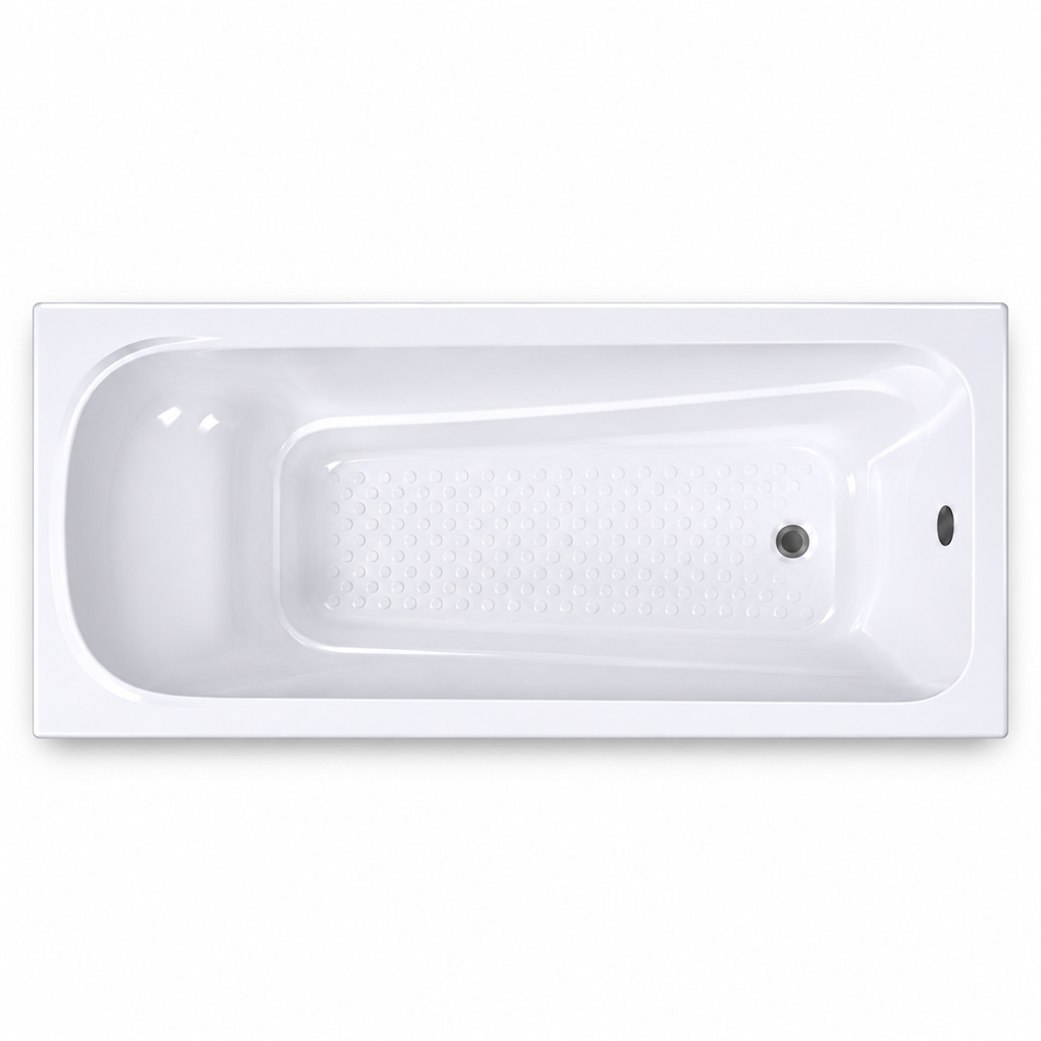OCEANIC WA6013 WHITE ACRYLIC RECTANGULAR BATHTUB