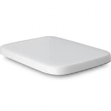 A white rectangular seat cover