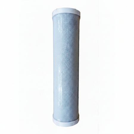 Cylindrical filter cartridge with a textured surface 
