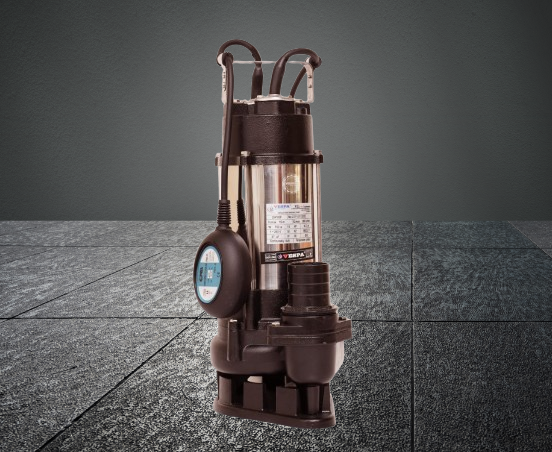 DR 100F 1HP DRAINAGE & SEWAGE PUMP – 300 LPM, 2" CAST IRON