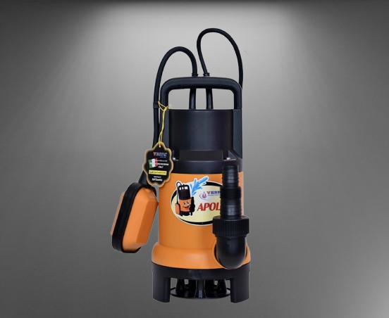 APOLLO 50 0.5HP SUBMERSIBLE SWIMMING POOL PUMP – 130 LPM, 7M HEAD