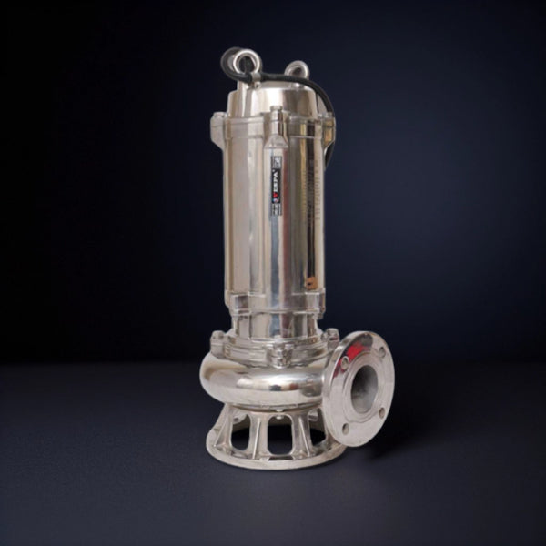 STAINO 1000 10HP SUBMERSIBLE SEWAGE DRAINAGE PUMP 750 LPM SS BODY