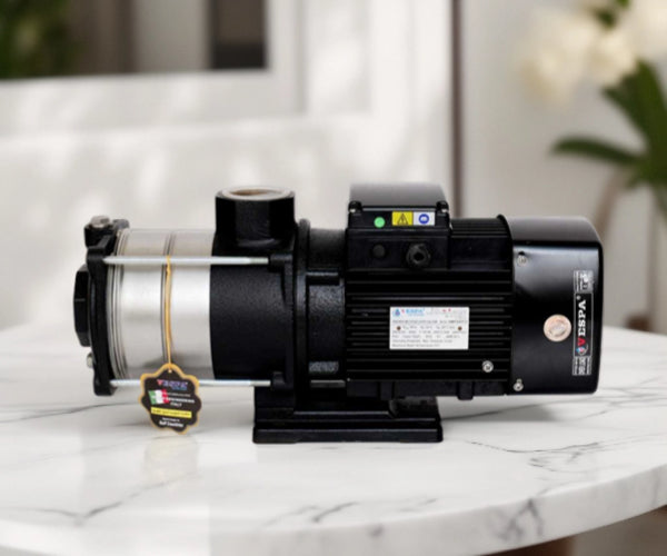 HMP 550T/3 5.5HP HORIZONTAL MULTI-STAGE PUMP – 300 LPM, 40M HEAD