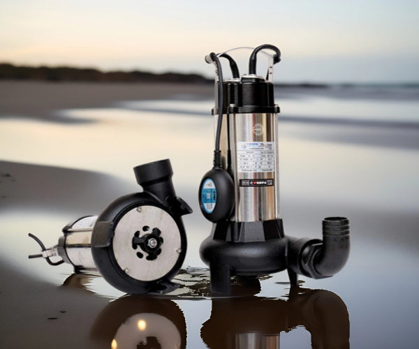 DR 200F 2HP DRAINAGE & SEWAGE PUMP – 300 LPM, 2" CAST IRON