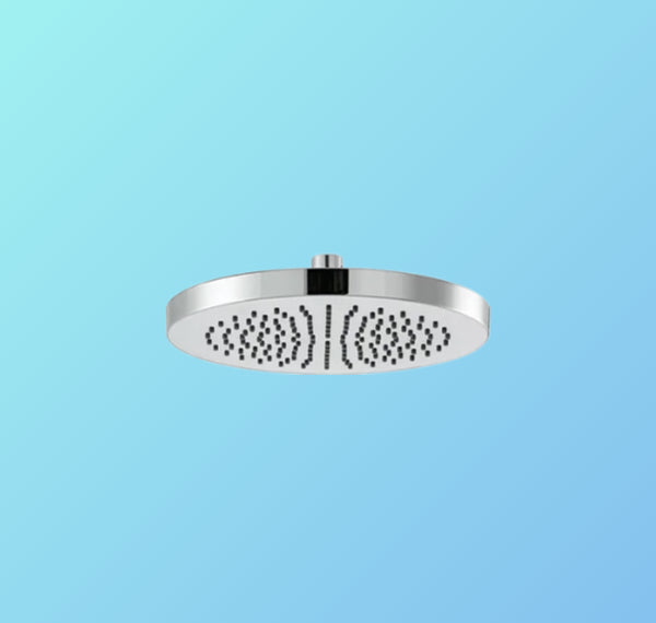 abs round overhead shower 245mm
