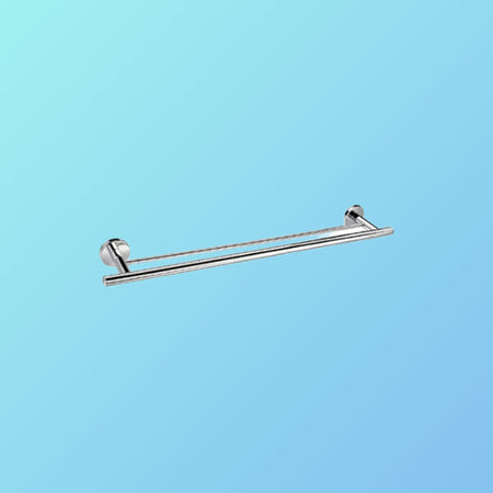 caliber brass double towel bar 