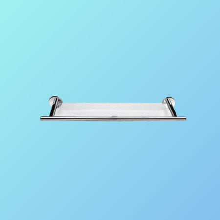 caliber brass glass shelf