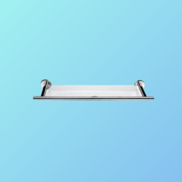 caliber brass glass shelf