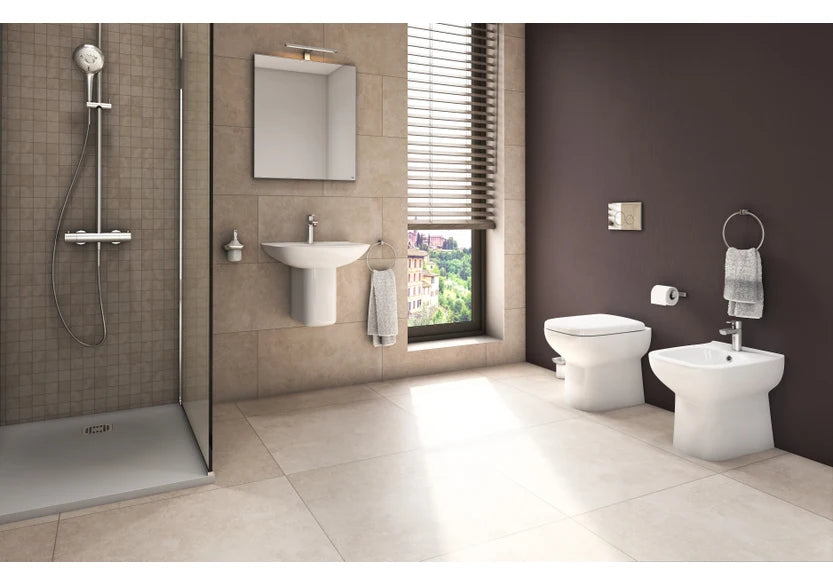 RAK Ceramics Origin 50CM Back to Wall Bidet in Alpine White – ORG14AWHA