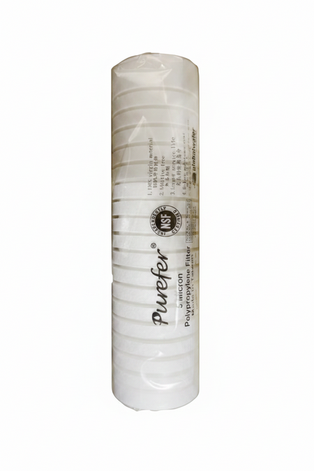 White cylindrical filter 