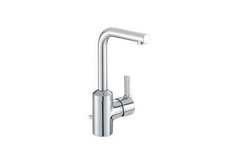 passion side lever basin mixer with pop-up waste