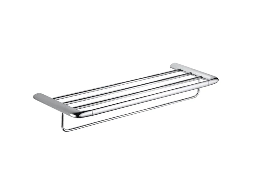 TOWEL RACK SWING WITH TOWEL BAR – CHROME WALL MOUNTED | RAK20020