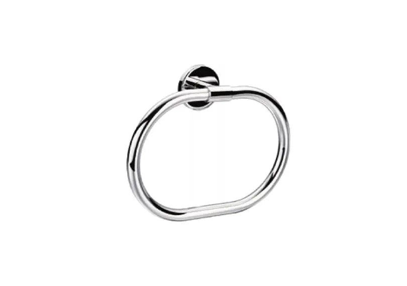 CALIBER BRASS TOWEL RING – CHROME | WALL MOUNTED | RAK21003