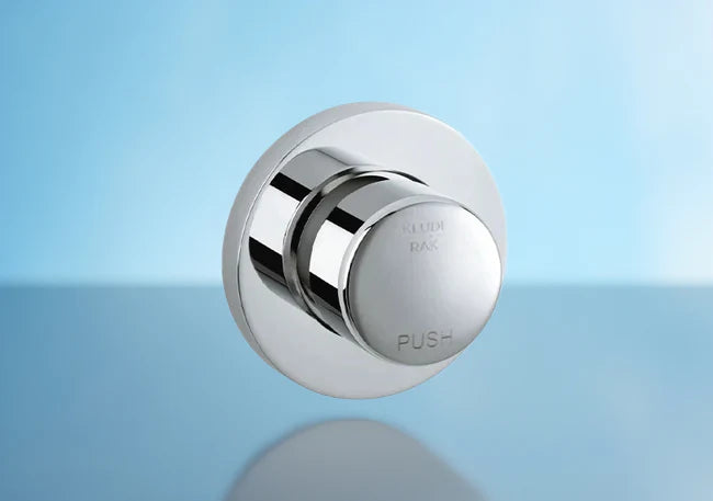CONCEALED SELF CLOSING VALVE PUSH TYPE OUTDOOR WALL-MOUNTED TAP