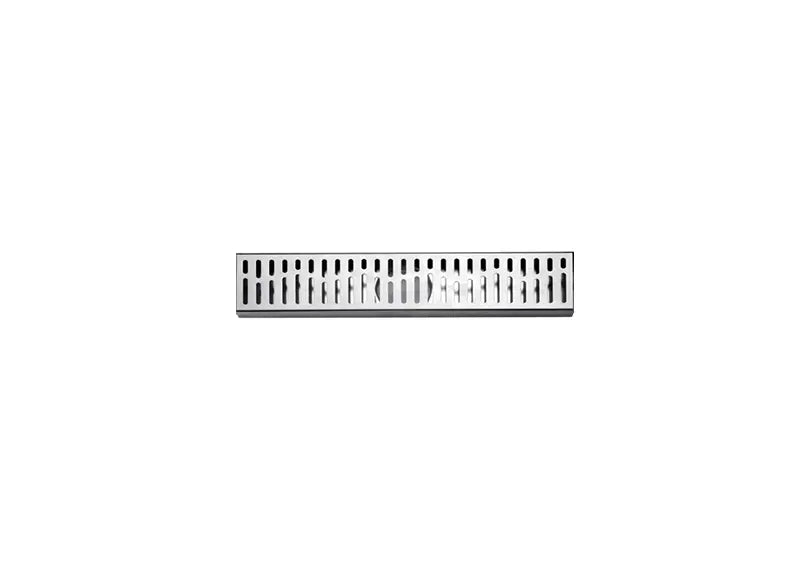 STAINLESS STEEL FLOOR DRAIN LONG GRATE INSERT 300 MM – CENTER VERTICAL OUTLET | SHOWER CHANNEL | RAK90730