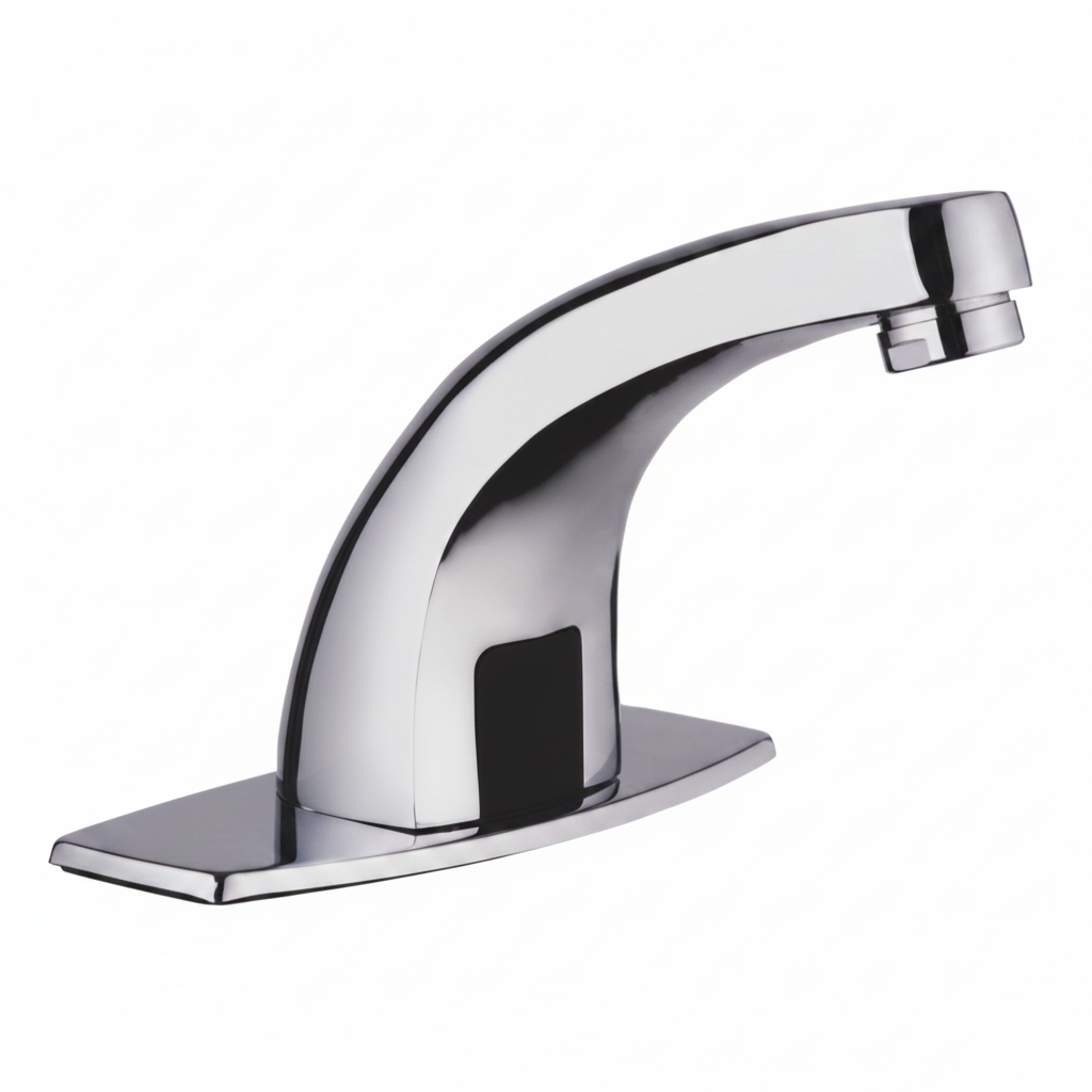 Chrome faucet 