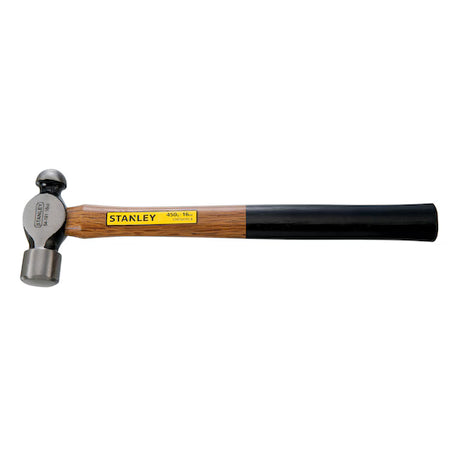 Stanley ball pein hammer on a white background