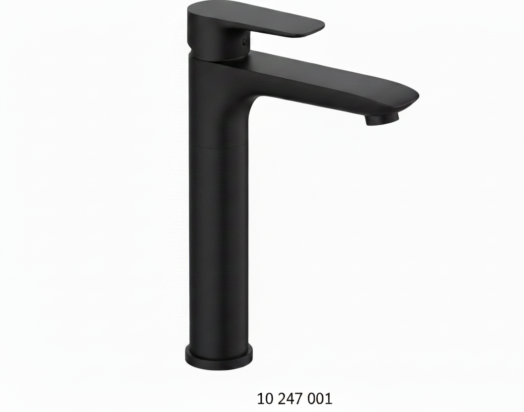 Chrome bathroom faucet 