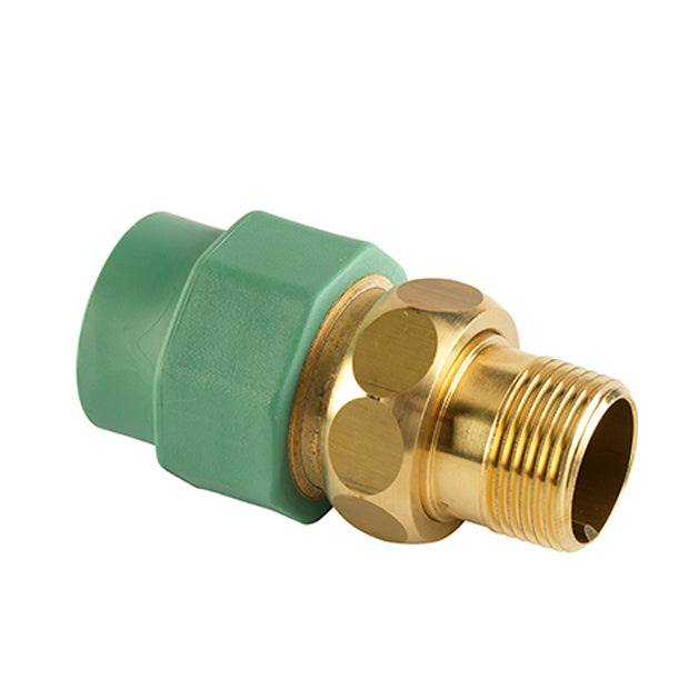 PPR PIPE UNION BRASS MALE SDR 6